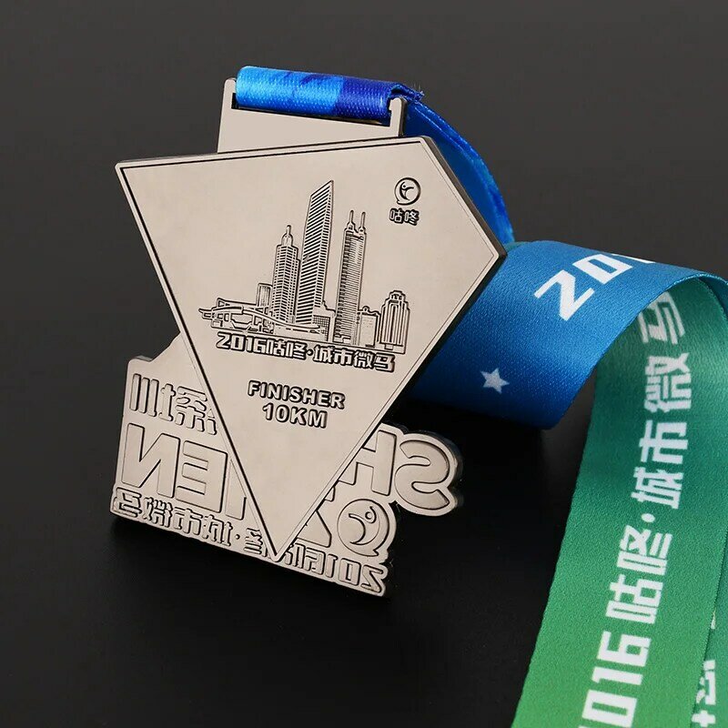 ميدالية ماراثون تخصيص ألعاب المدينة ميداليات رياضية ذهبية وفضية وبرونزية معدنية ميدالية تشغيل ألعاب ميداليات تذكارات رياضية