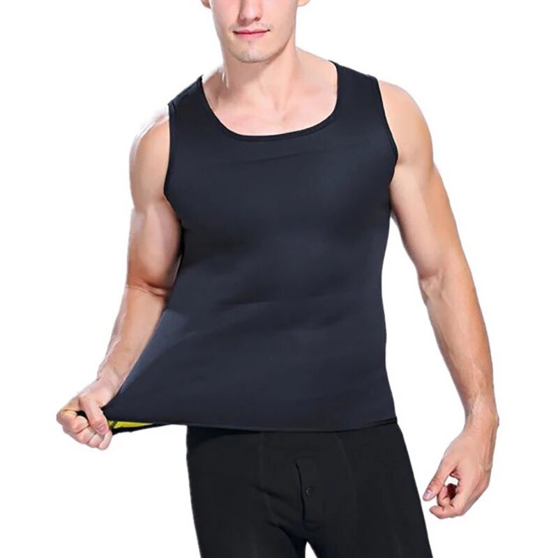 الرجال التخسيس محدد شكل الجسم النمذجة الصدرية حزام البطن الرجال تقليل Shaperwear حرق الدهون فقدان الوزن مدرب خصر عرق مشد
