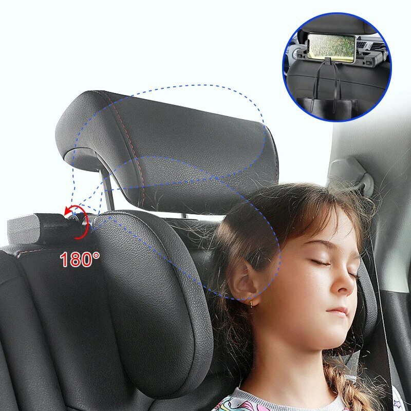 تشكيلة AliExpress مقعد السيارة مسند الرأس وسادة ، السفر الراحة ، النوم مسند الرأس ، دعم الحل ، اكسسوارات السيارات الداخلية ، U على شكل وسادة للأطفال ، 1 قطعة