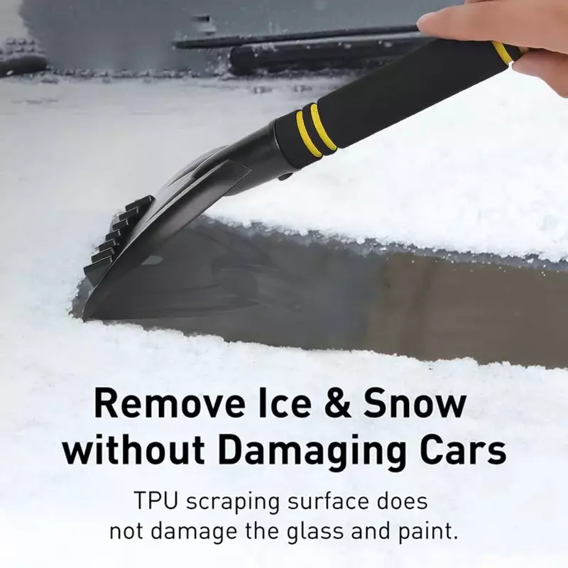 أداة كشط الثلج متعددة الوظائف للسيارة ، مجرفة إزالة الثلج ، سهلة الاستخدام ، إزالة الصقيع ، التنظيف ، أدوات الحلاقة ، اكسسوارات السيارات