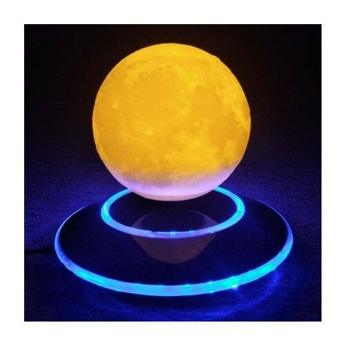 ثلاثية الأبعاد ضوء القمر ليلة الزخرفية المجال الفضاء ورشة عمل كوكب على شكل القمر تصميم خاص مصباح للزينة ضوء الليل رائجة البيع بدعة