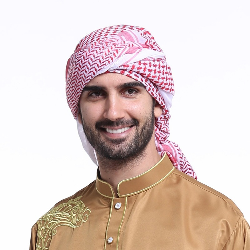 موضة الحجاب دبي تركيا السعودية وصمة عار الرجال الحجاب منقوشة موضة للصلاة العبادة قبعة 2022 بلون