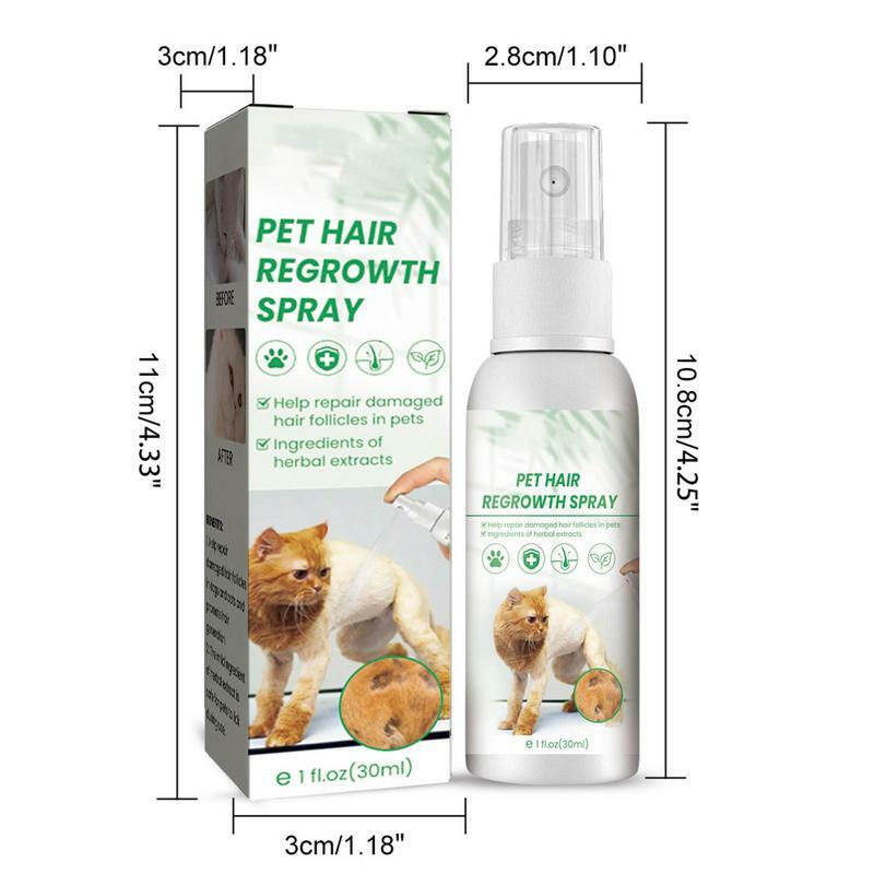 Cat Detangler Spray For Matted Hair Detangler Spray Leave In Conditioner Pet Hair Regrowth Spray For Cats & Dogs Safe Pet