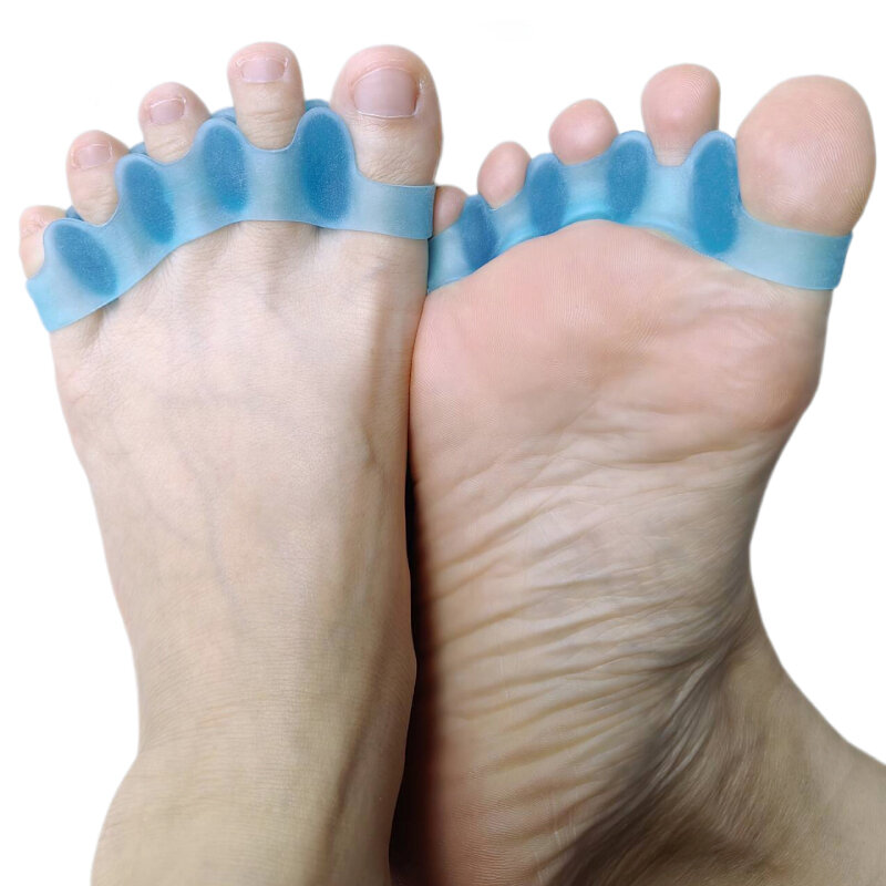 فاصل إصبع القدم من هلام السيليكون ، تداخل ، ورم العظام ، نفطة مطرقة ، تخفيف الألم ، مستقيم ، واقي ، العناية بالأقدام ، 3 أزواج