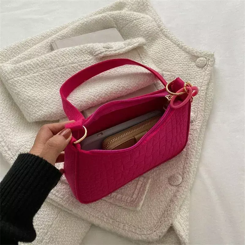 حقيبة يد نسائية بتصميم إبط ، حقيبة يد نسائية ، تحت الهلال ، حقيبة مربعة صغيرة ، أزياء فاخرة ، BBA105