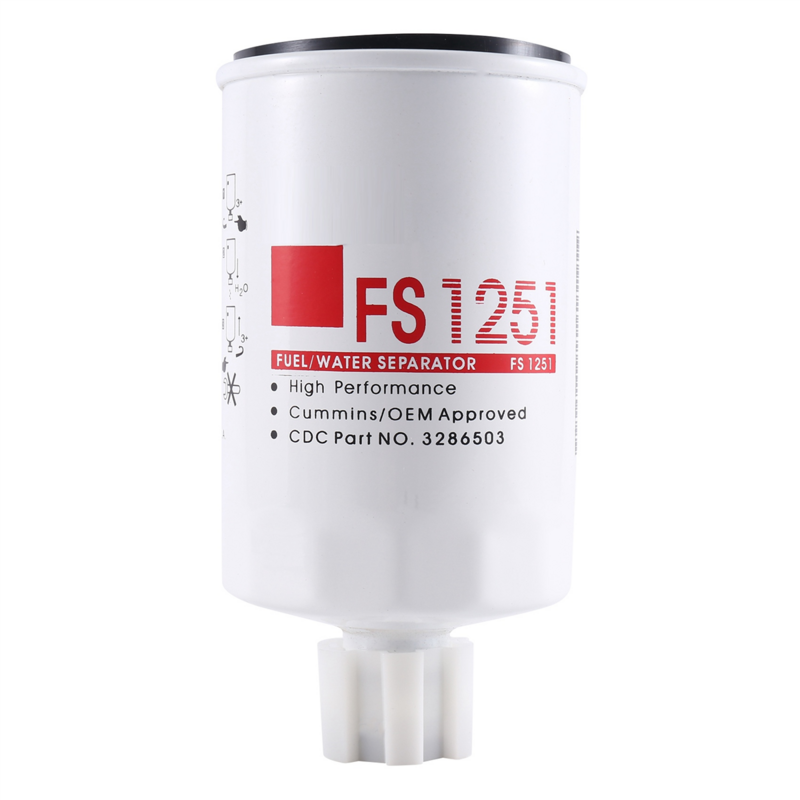 فلتر الوقود فليتجوارد ل FS1251 الكمون ، فاصل المياه