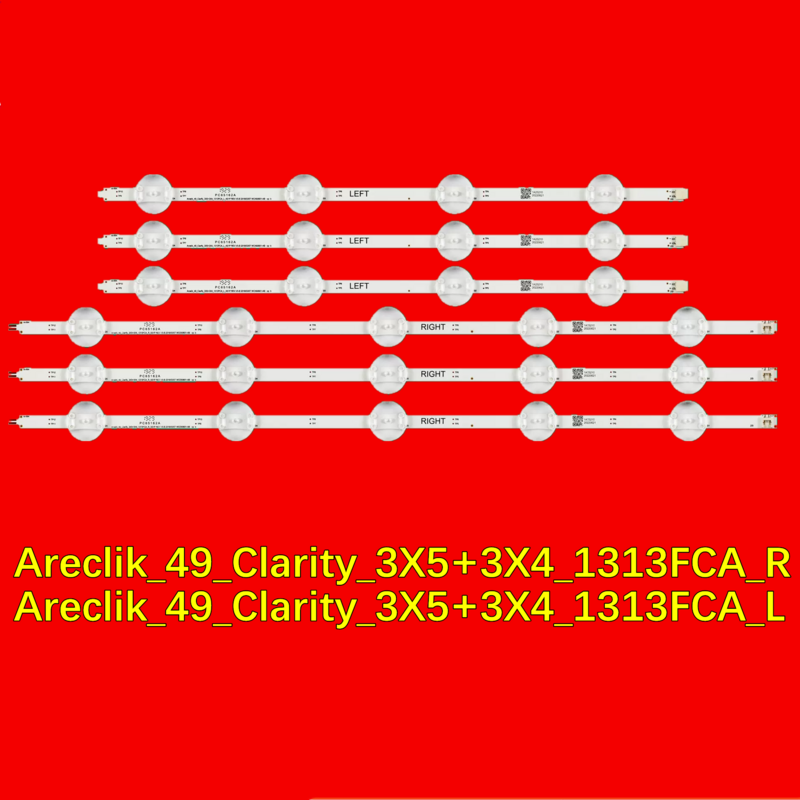 شريط إضاءة خلفية تلفاز ليد لـ 49VLX7020 _ _ _ _ _ _ _ arcan49clarity3x5 Plus 3x41313fcar _ l4s1p