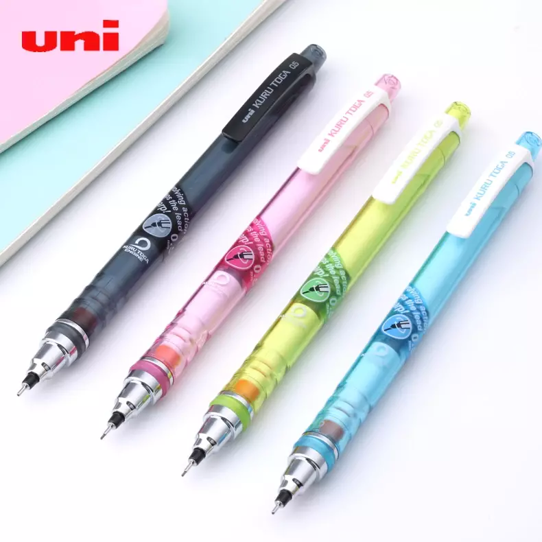 UNI KURU TOGA أقلام رصاص ميكانيكية M5-450T 0.5 مللي متر دوران التلقائي مكافحة كسر الأساسية