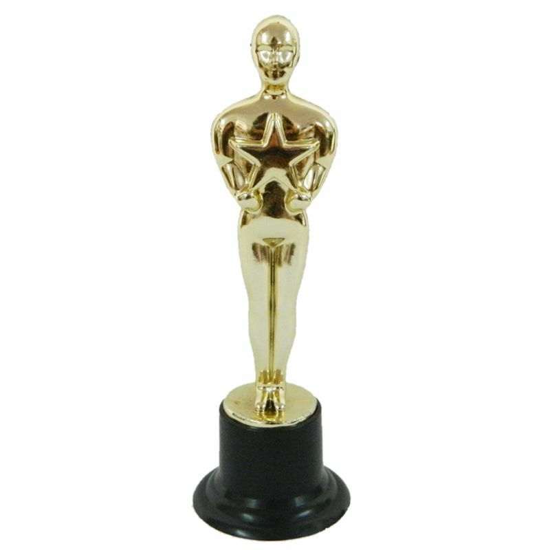 12 قطعة قالب تمثال أوسكار مكافأة الفائزين الجوائز الرائعة في الاحتفالات