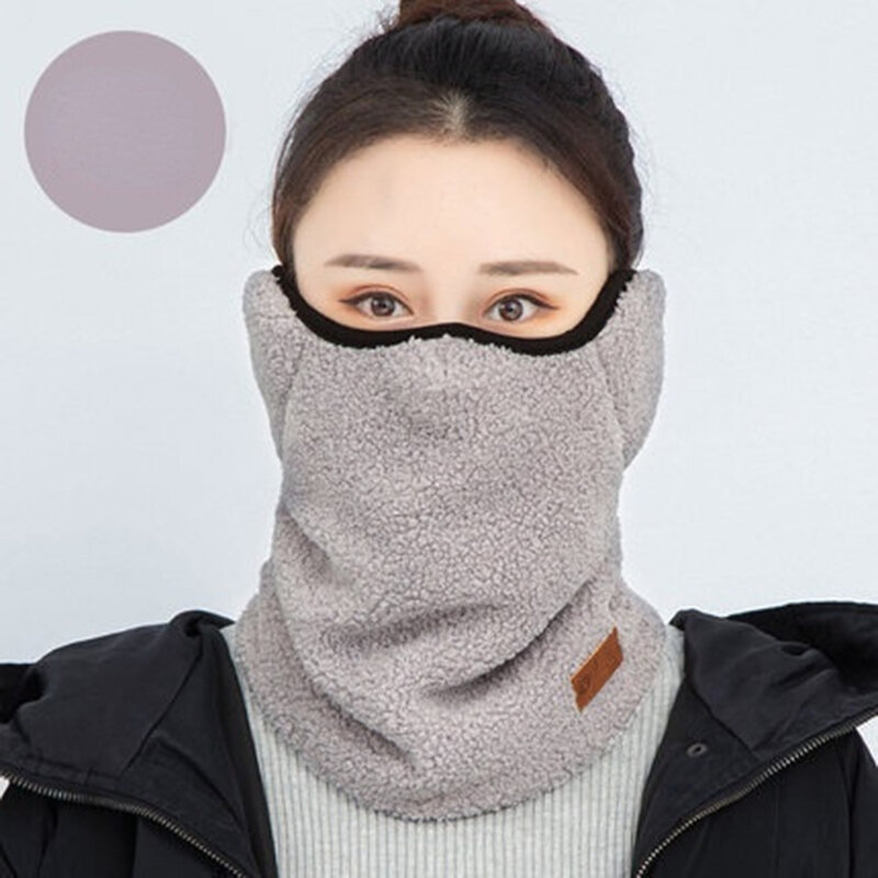 جديد إمرأة دافئ أفخم غطاء للأذنين سدادات حماية الأذن وشاح الوجه في الهواء الطلق الباردة الشتاء اكسسوارات قابل للتعديل موسع للأزياء قناع