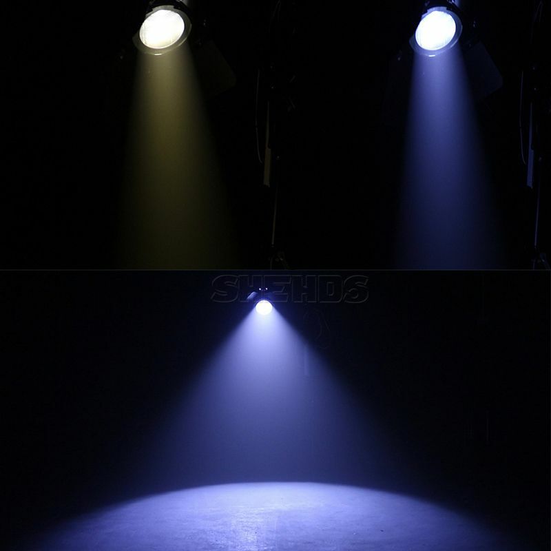 1/2/4 قطعة LED 200 واط COB الخطي التكبير الاسمية الدافئة + إضاءة بيضاء باردة مع يربك DMX512 ل DJ المرحلة ضوء الزفاف مطعم المسرح