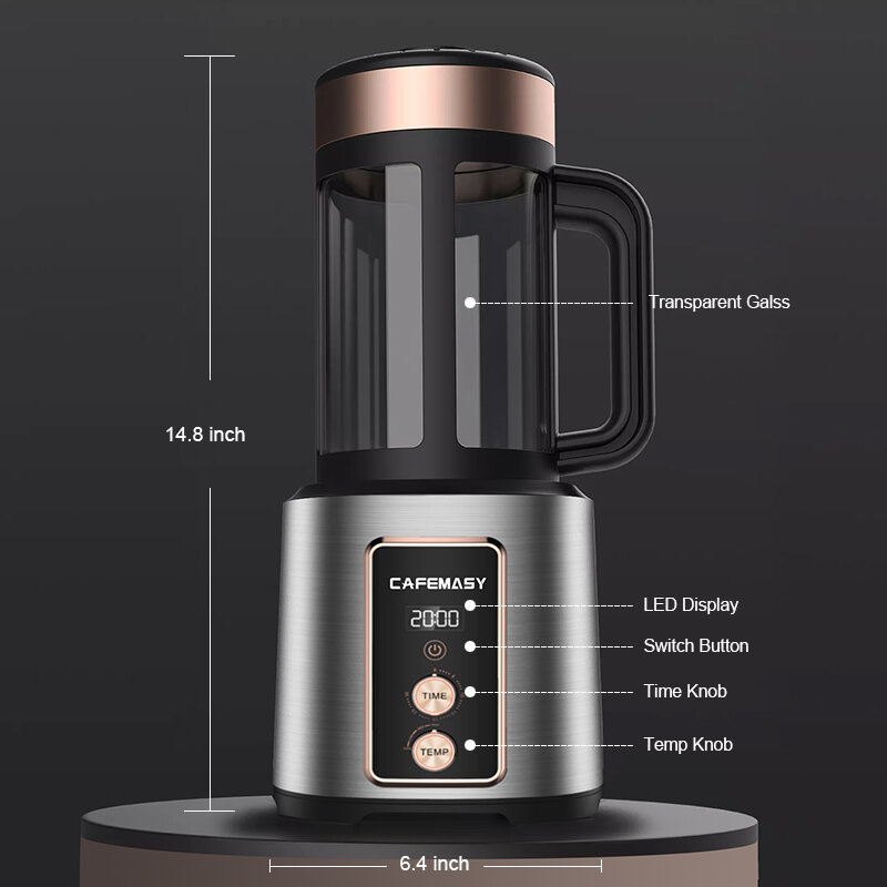 محمصة الهواء الكهربائية آلة القهوة ، 220 فولت ، المحمصة الفول المنزل ، التحكم في درجة الحرارة ، آلة تحميص القهوة ، جديد