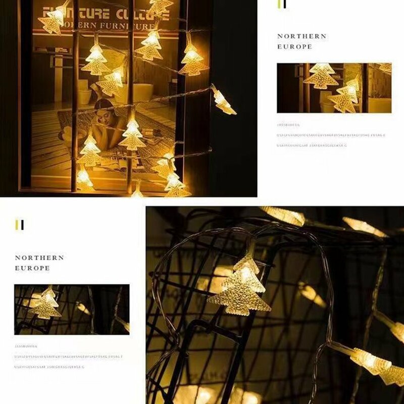 أضواء سلسلة الشمسية للماء لشجرة عيد الميلاد ، ديكور خارجي ، إكليل ، أضواء فارية ، حفل زفاف ، حديقة ، 10 المصابيح ، 20 المصابيح ، 40 المصابيح
