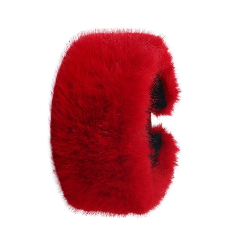 قفازات سانتا للكريسماس، ملحقات أزياء لعب الأدوار، قبعة سانتا الحمراء لتدفئة الساق