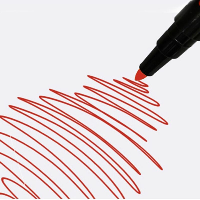 12 لون/مجموعة جديدة غير سامة الطلاء توقيع سبورة بيضاء مغناطيسية القلم علامة القلم قابل للمسح علامات البلاستيك