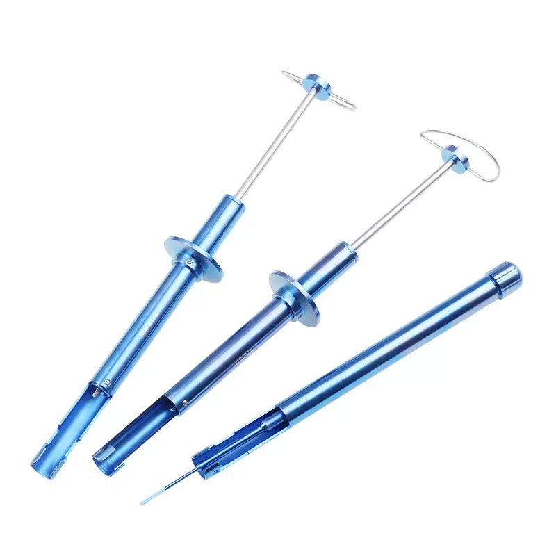 Titanium IOL Injector Monarch III Style Ophthalmic Instruments Plunger/Rotation Mechanism