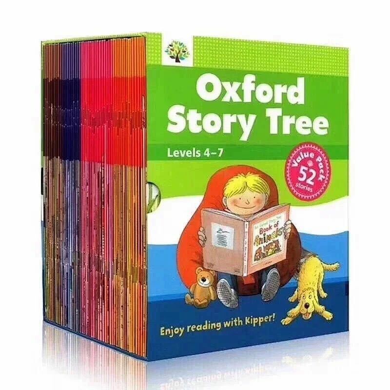 كتب 1-3 مستويات أكسفورد قصة شجرة الطفل الإنجليزية قراءة كتاب صور قصة رياض الأطفال ألعاب تعليمية للأطفال