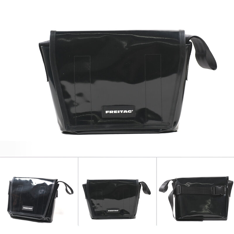 FREITAG-حقيبة كروس بسعة كبيرة للرجال والنساء ، حقيبة كروس قابلة للتطوير ، موضة سويسرية ، حقيبة كتف واحدة ، F14 ، ديكستر