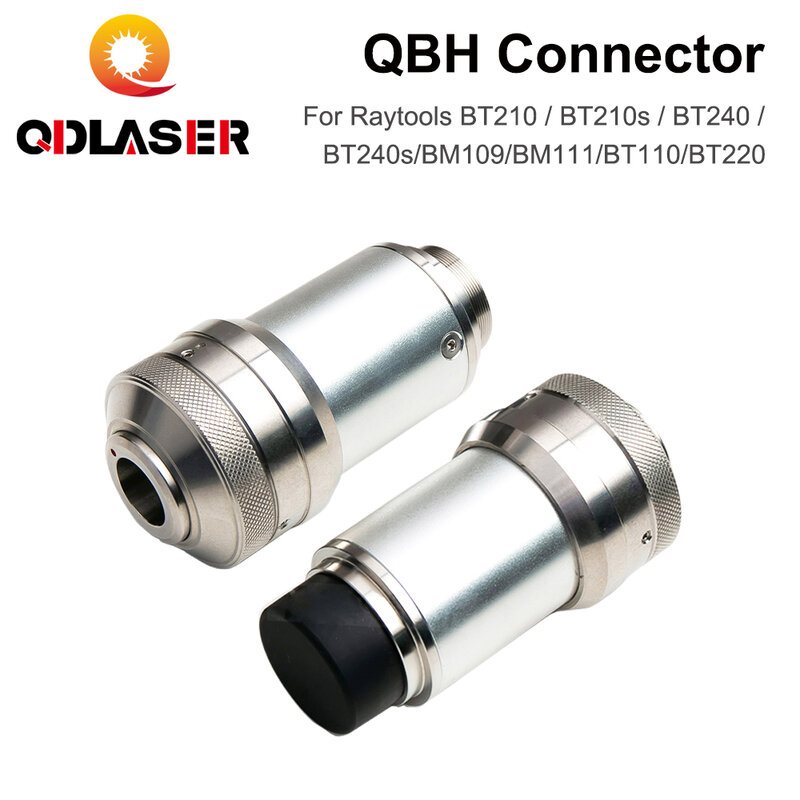 Qdالليزر QBH الألياف القطع بالليزر رئيس موصل من raytool الليزر رئيس BT240 BT240S ل الألياف الليزر 1064nm آلة قطع