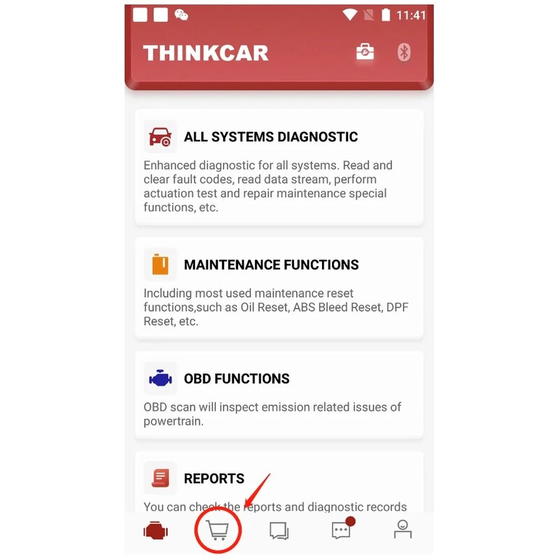 THINKCAR-Thinkdiag تحديث عام لجميع البرامج ، 15 برنامج إعادة تشغيل ، مجاني لجميع السيارات ، برنامج خدمة مدعوم