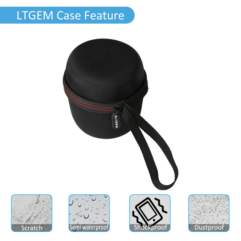 LTGEM-حافظة صلبة لسماعات البلوتوث ، محمولة ، مقاومة للماء ، واقية ، حمل ، حقيبة تخزين ، آذان فاخرة ، بلوتوث ، 3 ، 2 ، 1