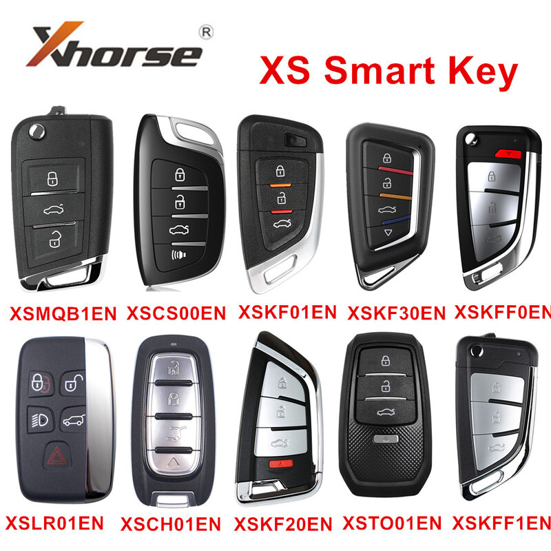 XSKF01EN XSMQB1EN XSCS00EN XSKF20EN XSKF30EN مفتاح الذهاب الذكي العالمي مع وظيفة القرب لأداة المفاتيح المصغرة VVDI