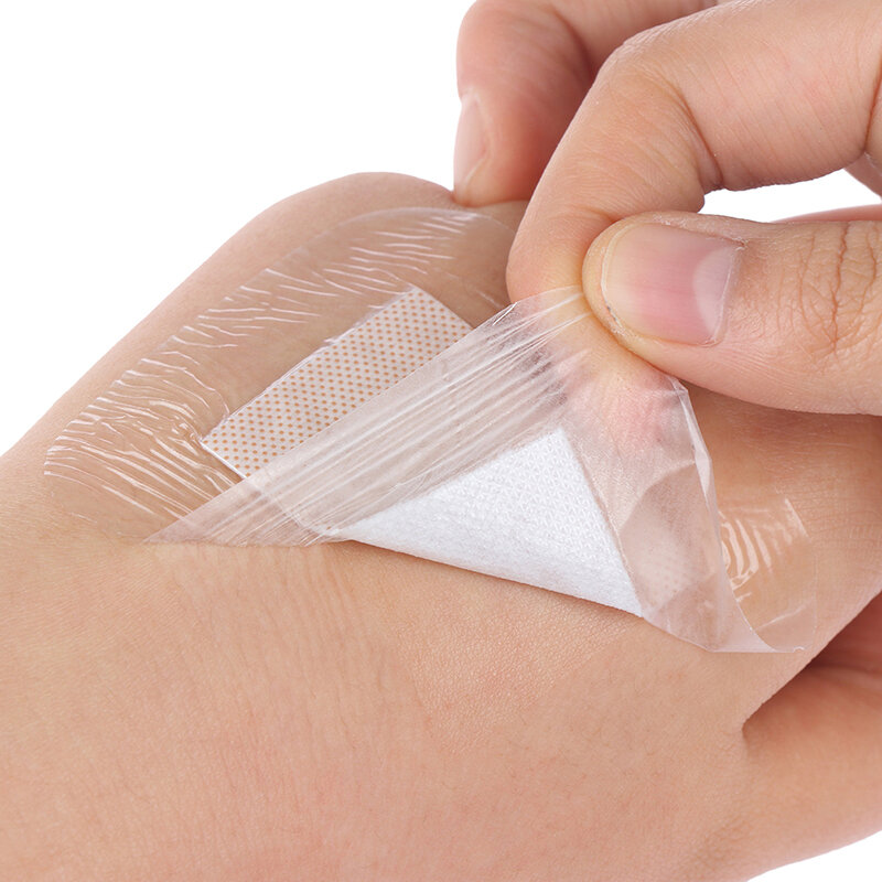 30Pcs/Pack Waterproof Band-Aid Wound Dressing Medical Transparent Sterile Tape