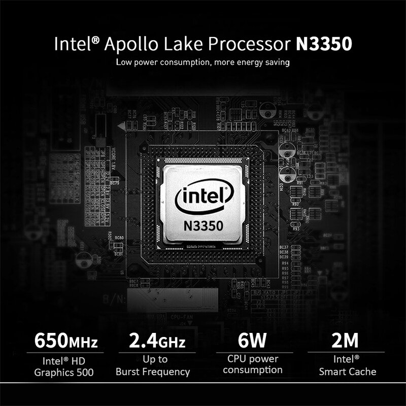 Beelink-Mini Intel Celeron PC, T4 Pro, N3350, 4GB, dddr4, 64GB, T5, N4020, eMMC, يدعم HDMI مزدوج ، USB ، جي ، واي فاي ، BT4.0 ، PK AK3V