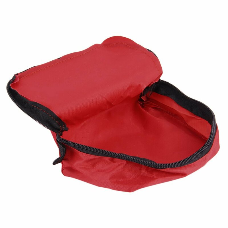 الأحمر البلاستيكية الإسعافات الأولية ، في الهواء الطلق التخييم الطوارئ بقاء حقيبة فارغة ، ضمادة تخزين مقاوم للماء ، ضمادة المخدرات ، 0.7L