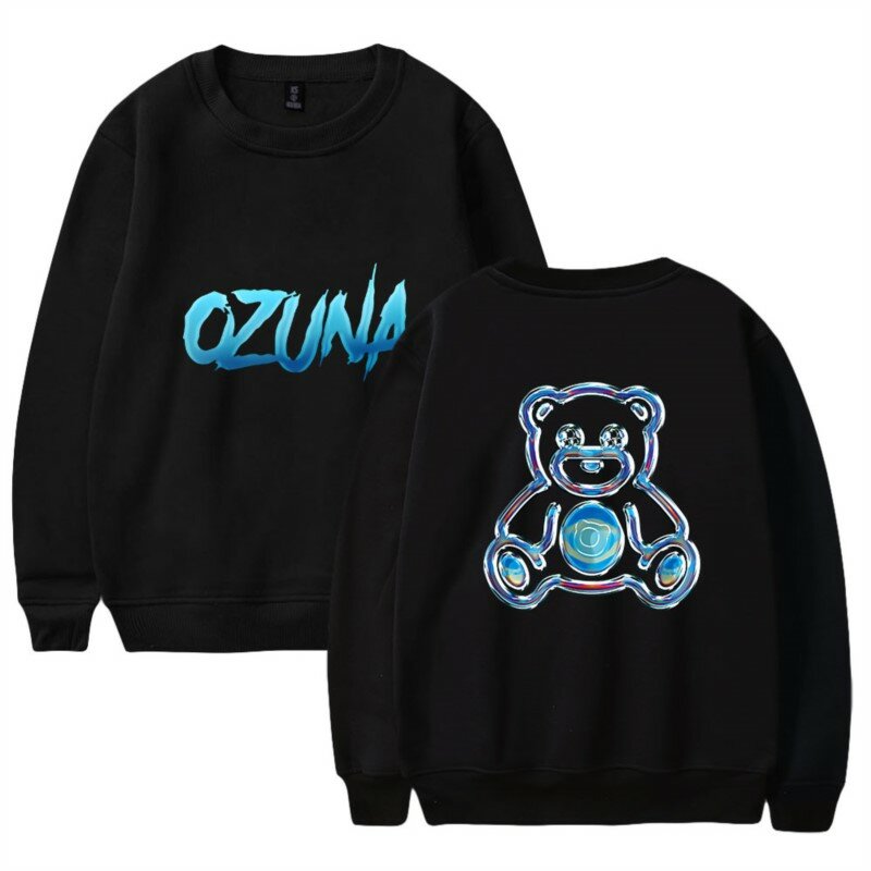 البلوز Ozuna Bear مطبوع بهودي للرجال والنساء ، ملابس الشارع طويلة الأكمام ، اتجاه تأثيري ، وللنساء ، وللنساء ، وللنساء ، وللنساء الشتوي