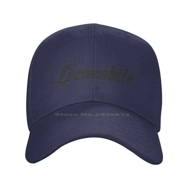 Locomobile شركة أمريكا شعار طباعة الجرافيك عادية الدينيم قبعة محبوك قبعة قبعة بيسبول