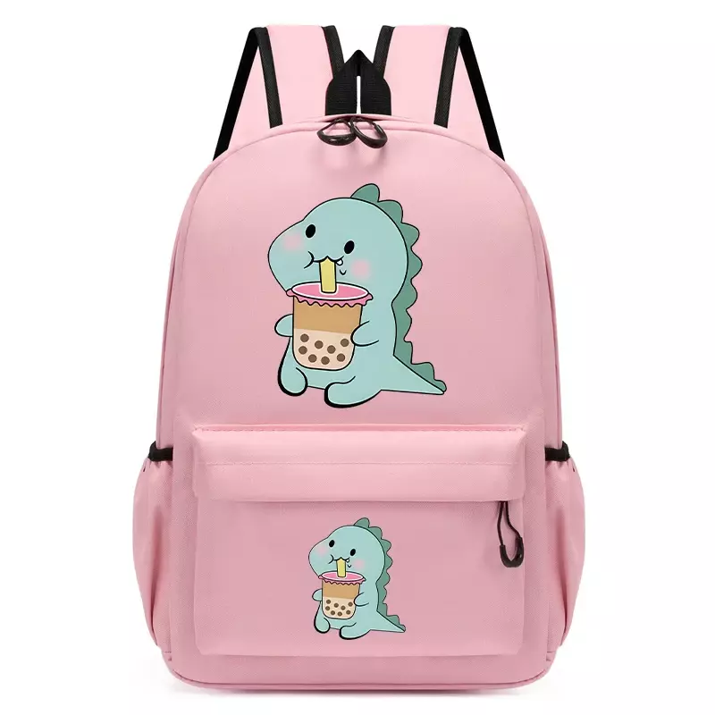 حقيبة ظهر برسوم كرتونية أنيمي للأطفال ، حقيبة مدرسية مضحكة للشاي والحليب ، حقيبة ظهر صغيرة ، هدية رياض الأطفال ، لطيفة