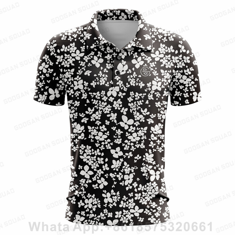 جوغان سكواد-قميص جولف قصير الأكمام قابل للتنفس للأطفال ، قميص بيسبول غير رسمي ، قميص بولو متعدد الاستخدامات ، صيف ، 2023