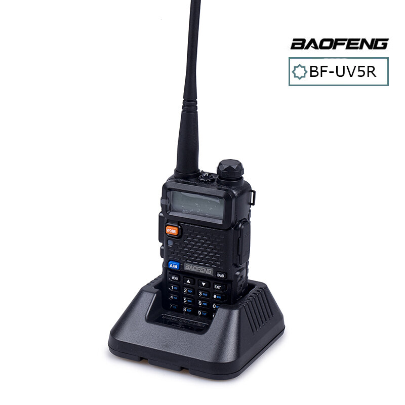 لاسلكي تخاطب Baofeng UV-5R جهاز الإرسال والاستقبال 5 واط/8 واط VHF UHF المحمولة المهنية CB محطة راديو Baofeng UV 5R الصيد لحم الخنزير راديو