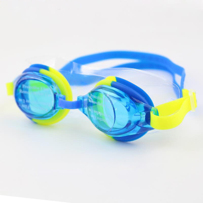 نظارات السباحة مقاوم للماء للأطفال ، ملونة ، قابل للتعديل ، سيليكون ، مكافحة الضباب ، درع الأشعة فوق البنفسجية ، نظارات المياه ، نظارات النظارات مع حقيبة