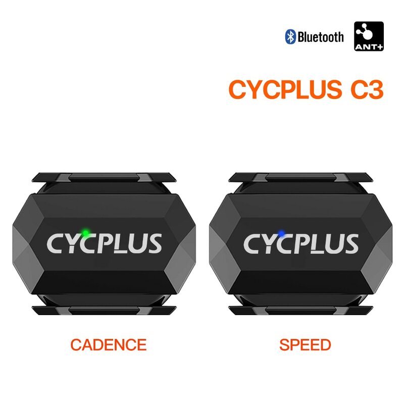 CYCPLUS سرعة الإيقاع مستشعر مزدوج ملحقات الدراجات للدراجات ANT + BLE عداد السرعة لجهاز كمبيوتر XOSS Strava للدراجة