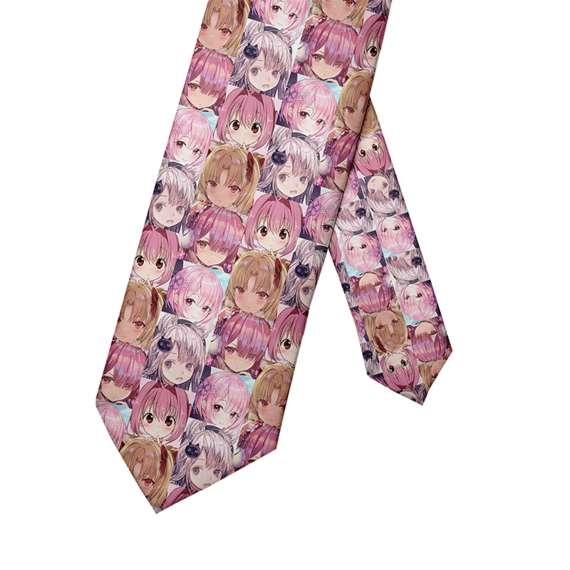 ربطة عنق رجالية بطباعة رسوم كرتونية أنيمي ، بين الرجال ، كاجوال ، إبداعي ، جديد ، فريد ، هدايا أعمال ، قميص زفاف ، إكسسوارات