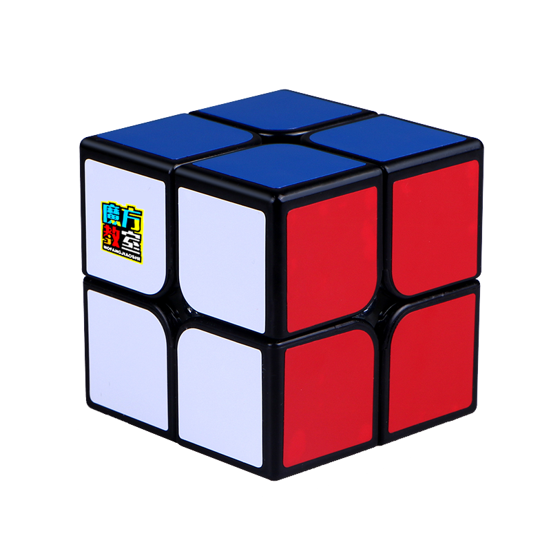 مكعب سحري مغناطيسي 2 × 2 من MoYu Meilong 2 × 2 لغز سرعة احترافي 2 × 2 × 2 ألعاب تململ للأطفال أصلي مجري Cubo Magicoمكعبات