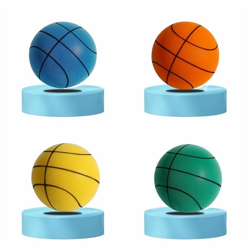 كرة تخميل كرة السلة للتدريب الصامت ، مرونة عالية ، كتم الصوت ، مقاومة للصدمات ، خفيفة الوزن ، كرات نطاطة ، 18 ، 22 ، 24