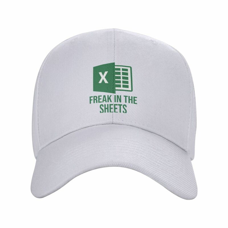 مضحك قبعة تصميم Excel للرجال والنساء ، رغوة غريب في الأوراق ، قبعة بيسبول ، قبعات الصيد ، قبعة رقيق