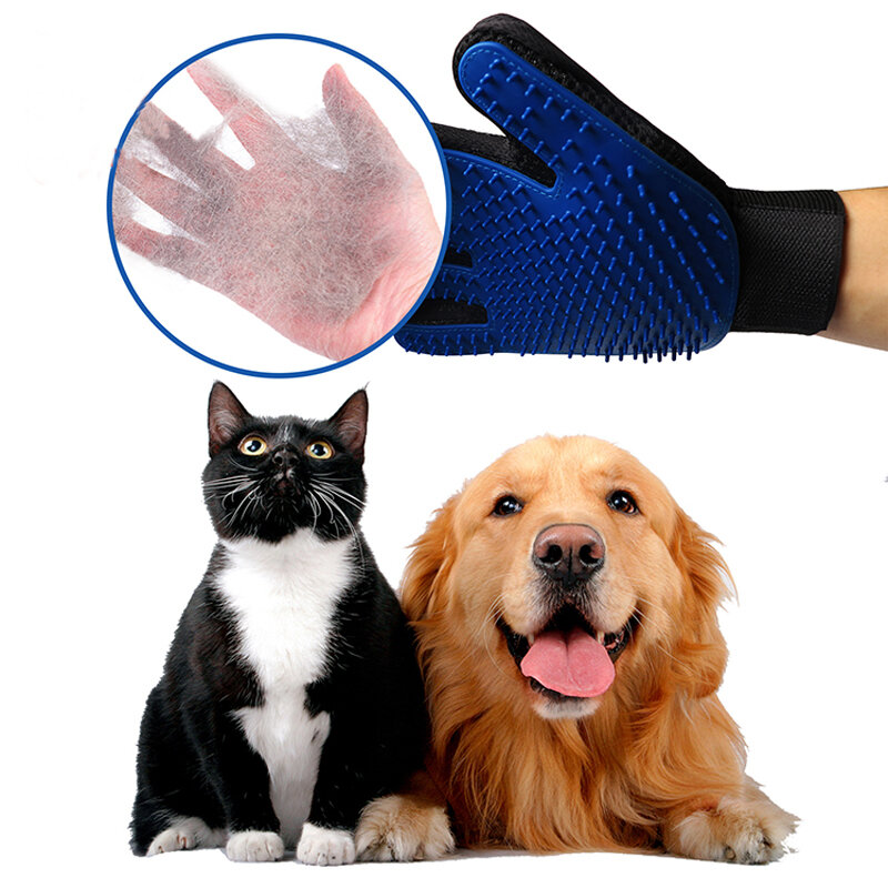 فرشاة تنظيف الحيوانات الأليفة من السيليكون للقطط فرشاة شعر ومشط منتجات الحيوانات الأليفة لإزالة القطط والكلب فرشاة شعر للحيوانات الأليفة