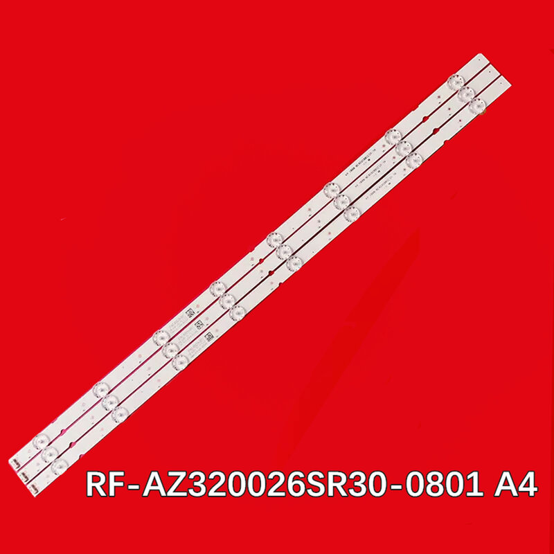 شريط إضاءة خلفية تلفاز ليد 15 ، 30 ، من نوع A4 RF-AZ320026SR30-0801 A4 7700-632000-D670 7700-632000-D640