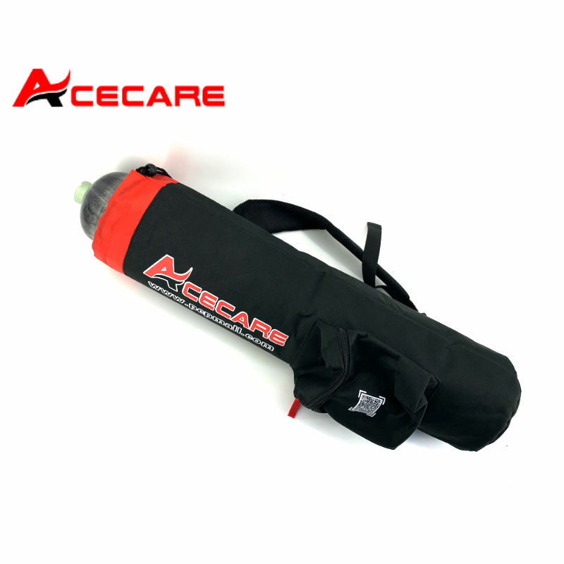 Acecare 6.8L CE معتمد ارتفاع ضغط خزان الهواء 4500Psi 30Mpa 300Bar مع حقيبة اسطوانة
