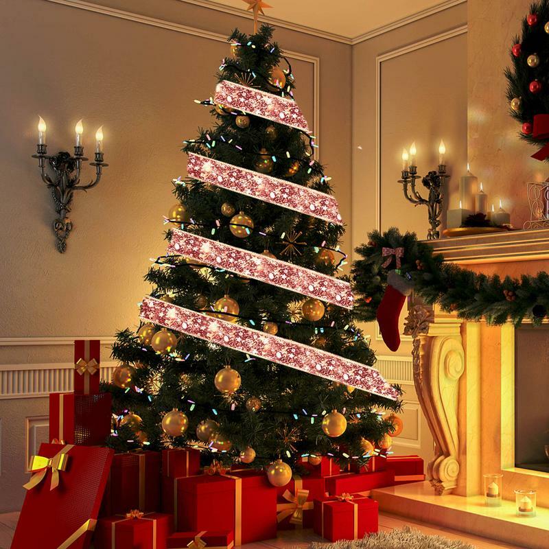 الشريط الجنية أضواء دائم LED البيت الشريط سلسلة ديكور حفلات سلسلة أضواء لشجرة عيد الميلاد