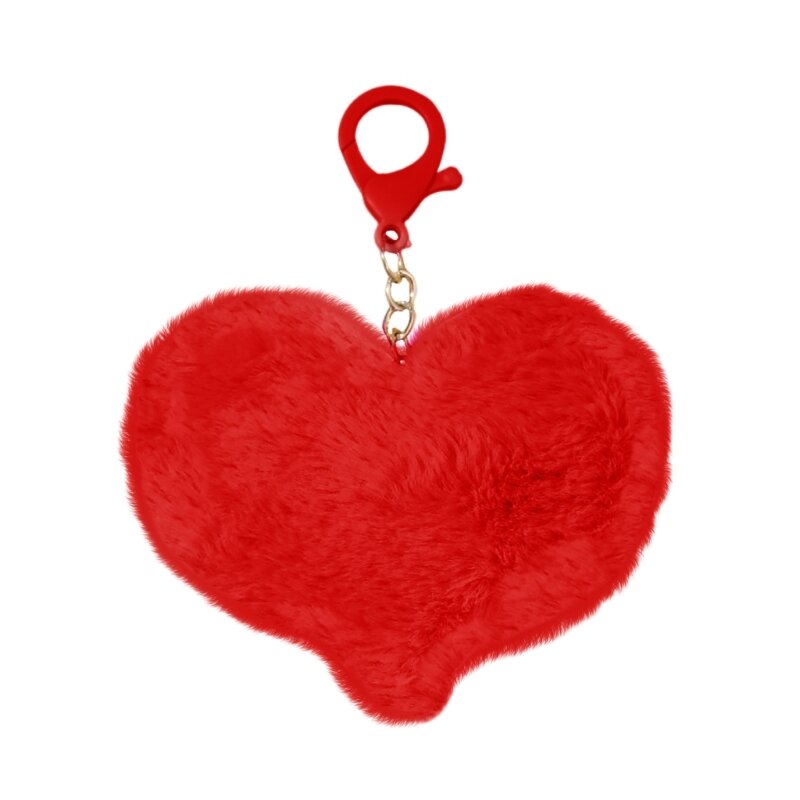 L5YA أفخم القلب سلسلة المفاتيح كيرينغ قلادة لمحفظة حقيبة ظهر حقيبة يد مجوهرات هدية