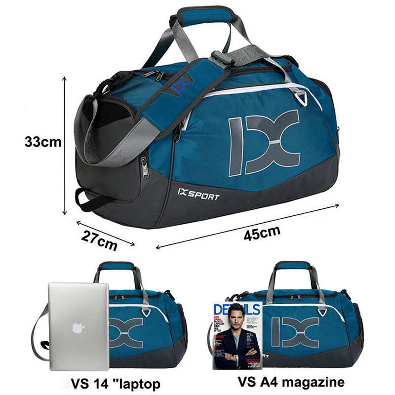 Big Outdoor Fitness Training Gym Bags Duffle Bag Sport Basketball Travel Shoulder Bag Sportsbag for Women Yoga Handbag Mochila