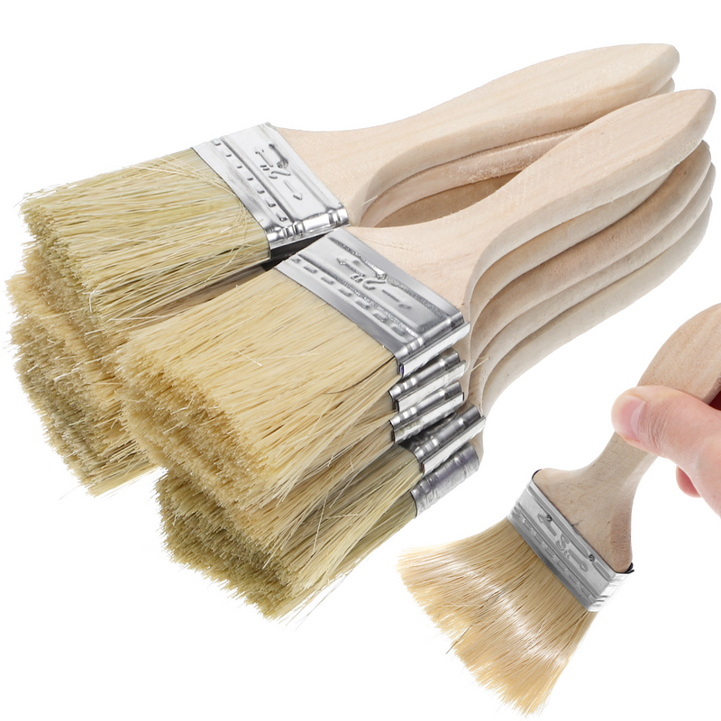 ميموري-مجموعة فرش تغطية بالحساء من النايلون للطبخ ، أدوات رسم خشبية ، رسم زيتي ، ألوان مائية ، أكريليك