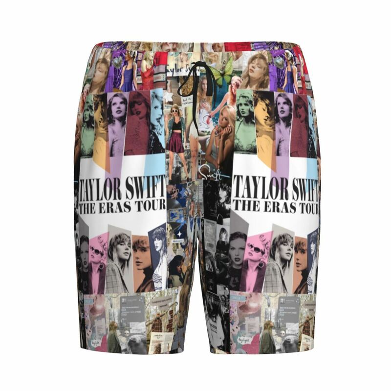 لباس بيجامة رجالي من Taylor الأمريكية ، شورت نوم مع جيوب ، ملابس نوم مطبوعة حسب الطلب