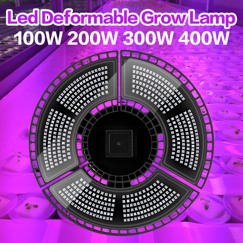 LED أضواء للمساعدة على نمو النباتات الطيف الكامل Phytolamp الدفيئة تزايد مصباح 100 واط 200 واط 300 واط 400 واط للشتلات زهرة نظام استزراع مائي