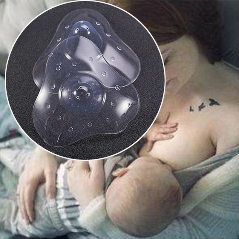 2 قطعة/زوج لينة الحلمة حامي درع الطفل تغذية غطاء الثدي يغطي مصاصة التمريض